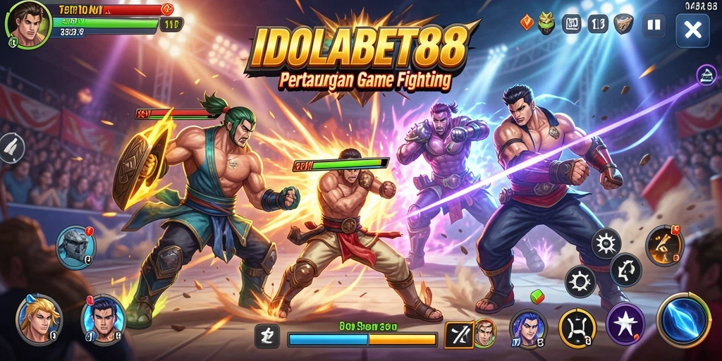 Tampilan visual menakjubkan dari pertarungan di IDOLABET88.