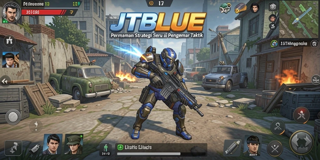 Gameplay seru yang menantang strategi dan taktik.