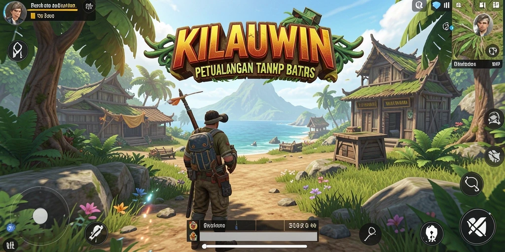 Tampilan gameplay KILAUWIN yang menakjubkan dalam dunia terbuka.