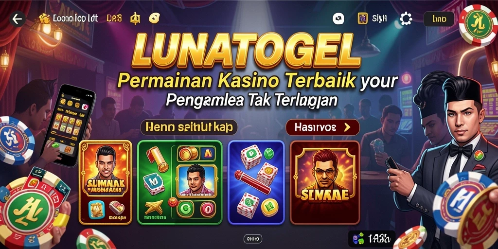 Screenshot gameplay <strong>LUNATOGEL</strong> menampilkan aksi seru di meja taruhan Kasino.
