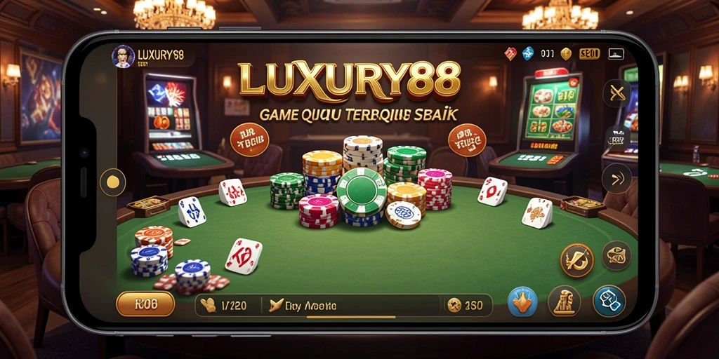 Tampilan gameplay yang menarik dari LUXURY88 QiuQiu.