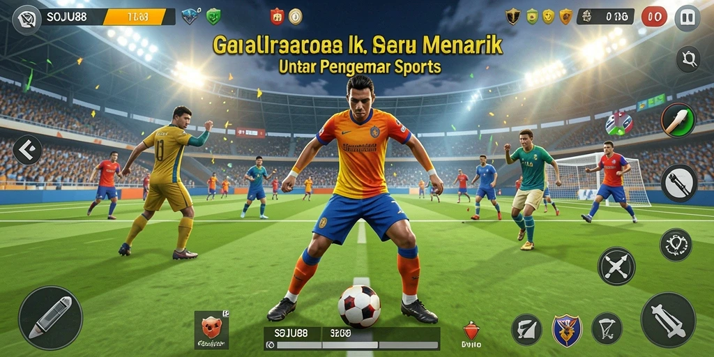 Tampilan menarik dari gameplay SOJU88 yang menantang.