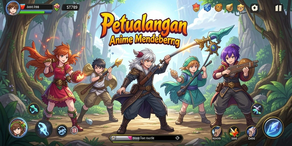 Tampilan gameplay ST789 yang berwarna dan menakjubkan.