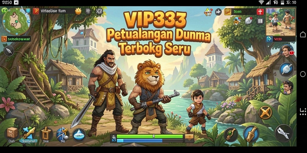 Gameplay seru dalam dunia terbuka di VIP333.
